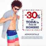 Promoción Día del Padre Aeropostale: 30% de descuento en todo hombres + hasta 6 msi