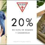 Promoción Guess Día del Padre: 20% de descuento en ropa para hombre
