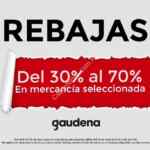 Rebajas Gaudena: Hasta 70% de descuento en zapatos, ropa y accesorios