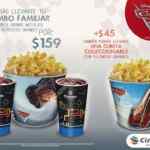 Nuevo Combo de Cars 3 en Cinemex