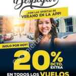 En la app de Despegar.com 20% de descuento en todos los vuelos