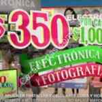 Promoción Julio Regalado 2017: $350 por cada $1,000 en electrónica y fotografía