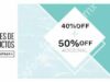 En ösom 40% de descuento + 50% adicional en más de mil productos
