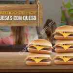 Promoción McDonalds Final Champions League: 8 hamburguesas con queso por $109