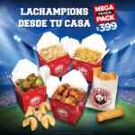 Promoción Panda Express Final Champions: Paquete especial a domicilio a $399