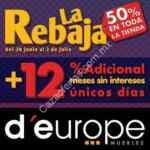 Rebajas Deurope de 50% de descuento + 12% adicional + 12 MSI