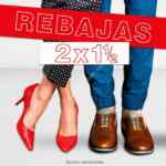 Rebajas de fin de Temporada Emyco: 2x1 1/2 en zapatos