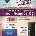 En Sams Club 12 meses sin intereses + 10% de bonificación con Citi Banamex