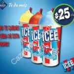 En Sams Club Café Icee a $25 pesos