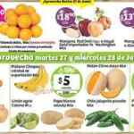 Ofertas Soriana en frutas, verduras y Recompensas del 27 de junio al 2 de julio