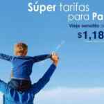 Súper Tarifas para Papá Aeromar: Viajes sencillos nacionales desde $1,189