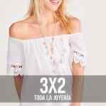 3x2 en joyería en tiendas Express