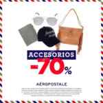 En Aeropostale 70% de descuento en accesorios seleccionados