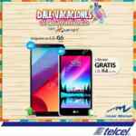 En Celular Milenium compra un smartphone LG G6 y recibe GRATIS un LG K4