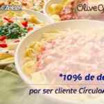 Cupón Olive Garden Telcel: 10% de descuento en todo el restaurante