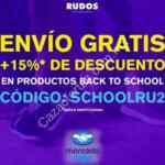 Cupón Rudos de Regreso a Clases con 15% de descuento + envío gratis