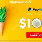 Cupón Sin Delantal Paypal: $100 de descuento en tu primer pedido