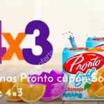 Cupón Soriana Soriticket de 4x3 en gelatinas Pronto