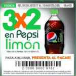 Cupón Soriana Soriticket de 3x2 en refresco Pepsi Limón