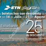 Descuentos vacaciones de verano autobuses ETN: 50% de descuento a estudiantes y 25% a maestros
