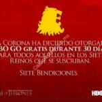 Suscríbete a HBO GO y recibe un mes gratis