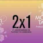 En Sally Beauty 2x1 en productos Morgan Taylor con punto rojo