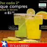 En Texas Ribs tercera Midorita o Midori Summer a sólo $1 peso