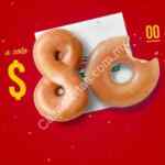 Promoción Krispy Kreme 80 Aniversario: media docena de donas por $80