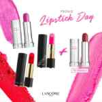 Promoción Lipstick Day Lancome: 4x3 en labiales