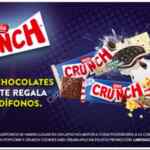 Promoción Rappi Crunch: audífonos GRATIS pidiendo 5 chocolates