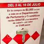 Promoción Sears Festival de Fragancias: secadora GRATIS en la compra de $2,000