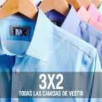 3x2 en todas las camisas de vestir en Express