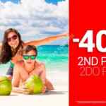 En Solaris 40% de descuento en el segundo par de lentes de sol