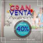 Venta de Aniversario Recubre: hasta 40% de descuento en materiales y decoración