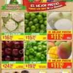 Ofertas Bodega Aurrerá en frutas y verduras Tianguis de Mamá Lucha 21 al 27 de julio