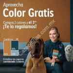 Promoción Comex Color: 3x2 llevando 3 colores diferentes de pintura