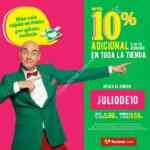 Cupón Julio Regalado 2017 de 10% de descuento adicional en toda la tienda online soriana.com
