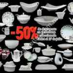 En Galerías el Triunfo 50% de descuento en porcelana seleccionada