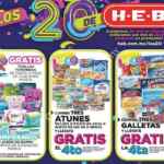 Ofertas HEB 20 Aniversario del 21 al 24 de julio