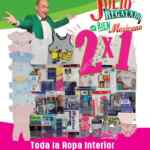 Ofertas Julio Regalado 2017: 2x1 en ropa interior para caballeros, niños y bebés