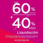 Liquidación Womens Secret: Hasta 60% de descuento + 40% de descuento adicional