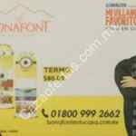 Promoción termos minions de Bonafont por $80
