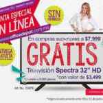 Venta Especial en Línea Office Depot el 10 y 11 de julio: pantalla GRATIS en la compra de $7,999