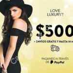 Promoción Privalia Paypal $500 de bonificación y 18 MSI en la Semana de Lujo