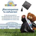 En Build a Bear Workshop recibe descuento dependiendo de tus calificaciones