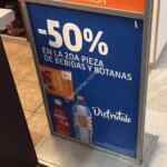 En Nutrisa segundo a mitad de precio en bebidas y botanas