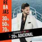 Segundas Rebajas Roberts de hasta 70% de descuento + 20% adicional