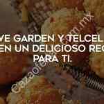 Promoción Telcel Pay Olive Garden: Risotto Bites GRATIS con tu primer recarga