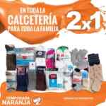 Ofertas Temporada Naranja (antes Julio Regalado 2017): 2x1 en calcetería