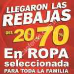 En Woolworth Rebajas de temporada de un 20% a un 70% de descuento en ropa